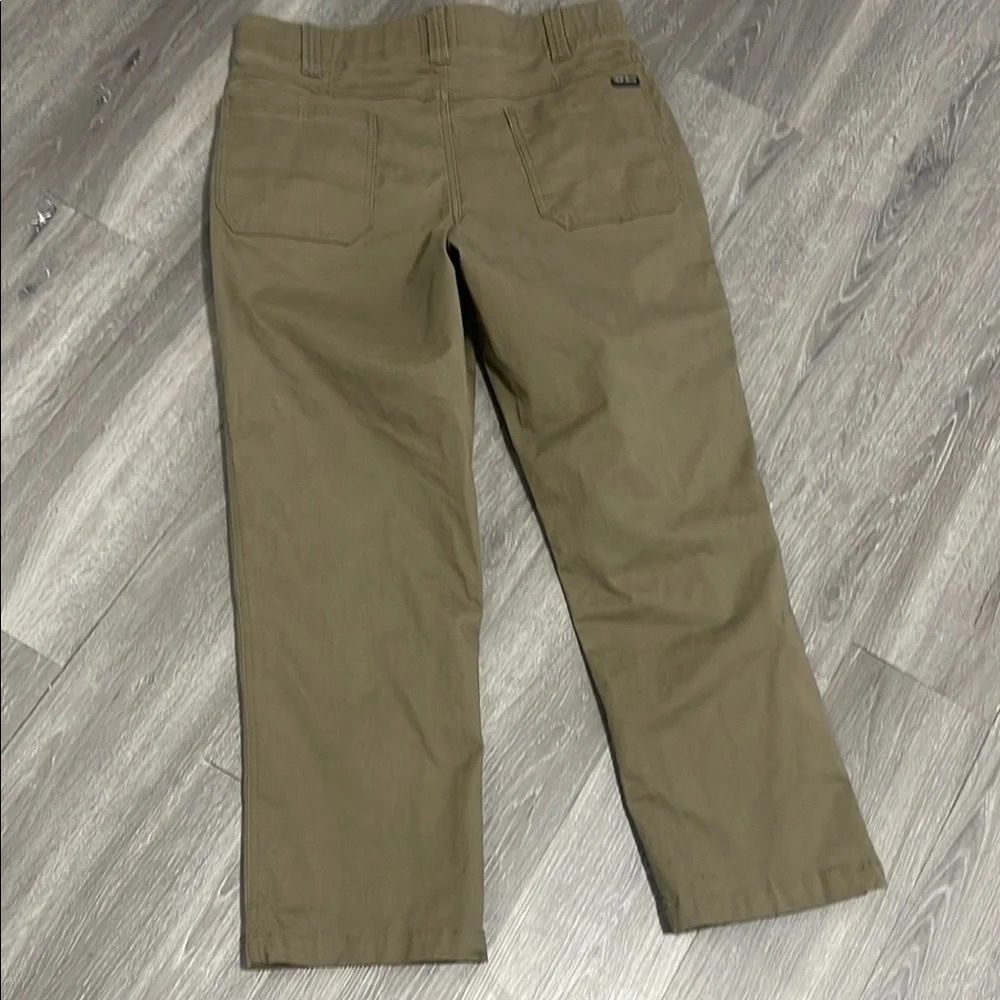Field & Stream Green Cargo Pants Durable Cotton